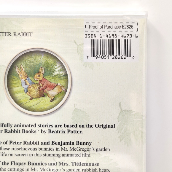 BBC Beatrix Potter The World of Peter Rabbit and Friends DVD Animated New Sealed - Picture 5 of 11
